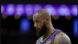 Lesión de Lebron James. Foto. gettyimages