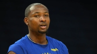 Jonathan Kuminga, jugador de Golden State Warriors