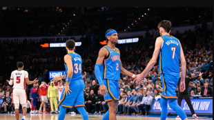 Oklahoma City Thunder, opción de sumar 70 victorias. Foto: gettyimages