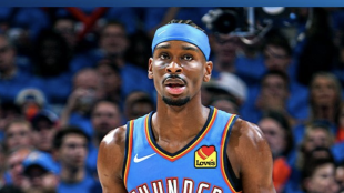 Shai Gilgeous-Alexander, estrella de OKC. 