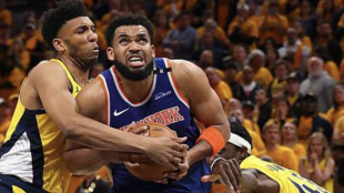 Karl-Anthony Towns, player for the New York Knicks.