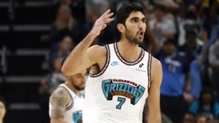 Santi Aldama, jugador de la NBA.