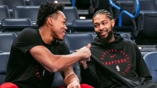 La estrella de los Raptors empieza a poner fin a su calvario