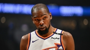 Kevin Durant, player of the Houston Rockets.