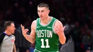 Payton Pritchard, player for the Boston Celtics.