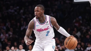 Terry Rozier, jugador de Miami Heat.