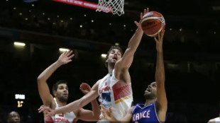 Pau Gasol y Tony Parker, estrellas de España y Francia. 
