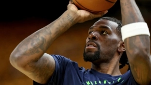 Naz Reid, player for the Minnesota Timberwolves.