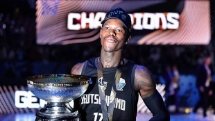 Dennis Schröder, impacto de su Eurobasket. Foto: gettyimages
