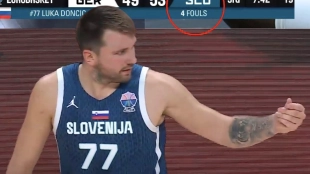 Alemania, un español, un polaco y un letón se cargan a Luka Doncic