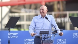 Steve Ballmer, owner of the Clippers