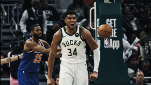 Giannis Antetokounmpo Dominates New York Knicks.