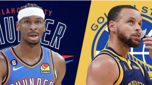 Curry y Shai, protagonistas de la madrugada NBA.