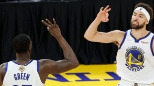 Draymond Green cuenta el momento en el que Klay Thompson le anunció su salida de los Warrios: "Me va a decir que se va"