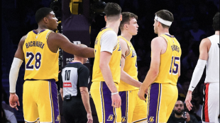 Los Lakers, en estado crítico. 