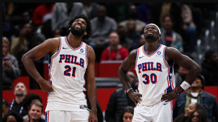 Sixers, equipo invicto en NBA. Foto: gettyimages