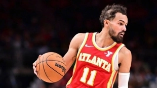 Trae Young, star of the Atlanta Hawks.