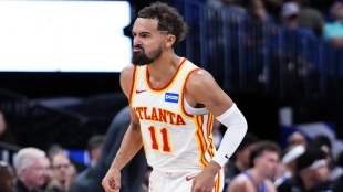 Trae Young, star of the Atlanta Hawks.