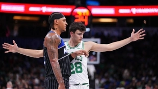 Hugo González, mejor defensor rookie. Foto: gettyimages