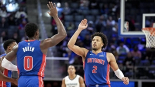 The beginning of the NBA season for the Detroit Pistons, among the best in their history