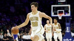 Hugo González, sobre su gran momento en los Celtics: "No puedo estar cansado con 19 años"