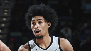 Dylan Harper hizo olvidar a Wembanyama en el Spurs vs. Pelicans. 