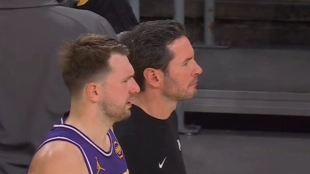 Los Lakers ganan al son de Doncic con LeBron out