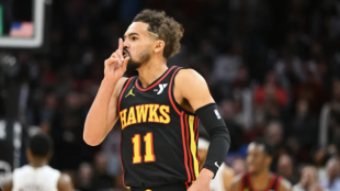 Trae Young, star of the Atlanta Hawks (for now).