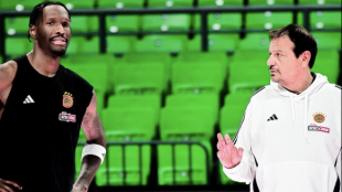 Nigel Hayes-Davis is already scaring while training with Panathinaikos.