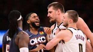 Nikola Jokic, star of the Denver Nuggets.