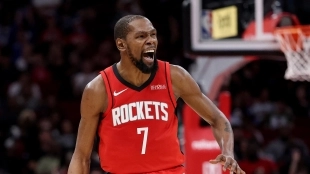 Kevin Durant, player for the Houston Rockets.