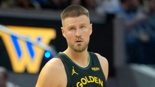 Kristaps Porzingis, player for the Golden State Warriors.