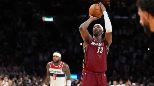 Bam Adebayo, estrella de los Miami Heat