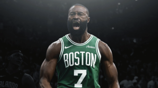 Jaylen Brown shines in his great season with the Celtics.