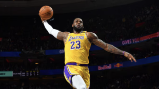 LeBron James, living legend of the NBA.