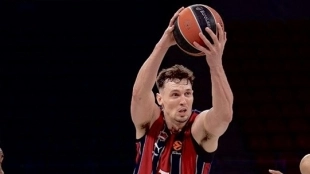 Baskonia gana al Hapoel. Fuente: @Baskonia