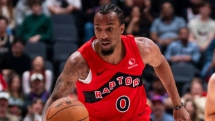 AJ Lawson, player for Toronto Raptors.
