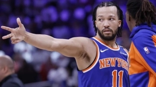 Jalen Brunson, star of the New York Knicks.