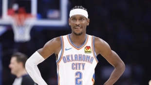 Shai Gilgeous-Alexander, estrella de OKC Thunder.