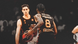 Valencia arrasa a domicilio y se asegura segundo puesto en Euroliga