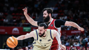 Victoria del Barcelona ante el Zaragoza en la ACB. 