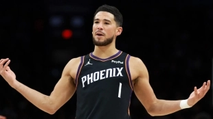 Devin Booker has been with the Phoenix Suns since he debuted in the NBA.