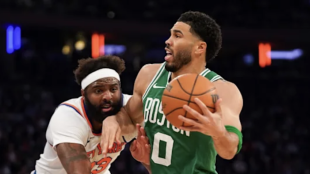 Jayson Tatum at Madison Square Garden.