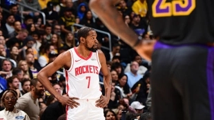Kevin Durant podría haber jugado ya su último partido con los Rockets