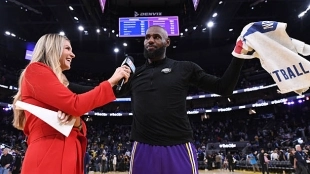 LeBron James, stakes on the line in the NBA. Photo: gettyimages.