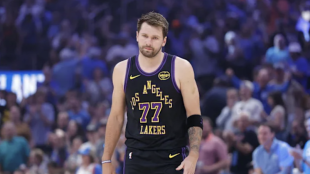 Luka Doncic, estrella de Los Angeles Lakers. 