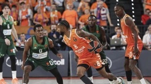 Valencia Basket, con el peor rival en la Euorliga: Panathinaikos, a cuartos tras vencer al Mónaco