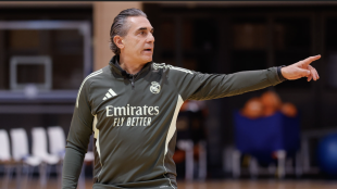 Sergio Scariolo, coach of Real Madrid.