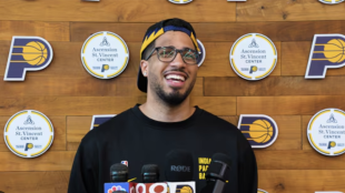 Tyrese Haliburton espera volver lo antes posible. 