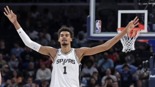 Victor Wembanyama, candidate for NBA MVP.